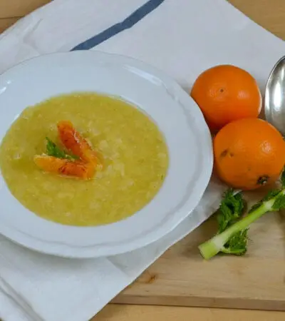 Fenchel-Orangensuppe, Winter Soulfood
